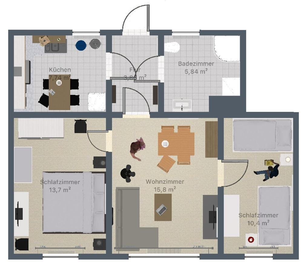 Ferienwohnung Kuehl Boossen Εξωτερικό φωτογραφία